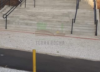 Escadas da área de lazer